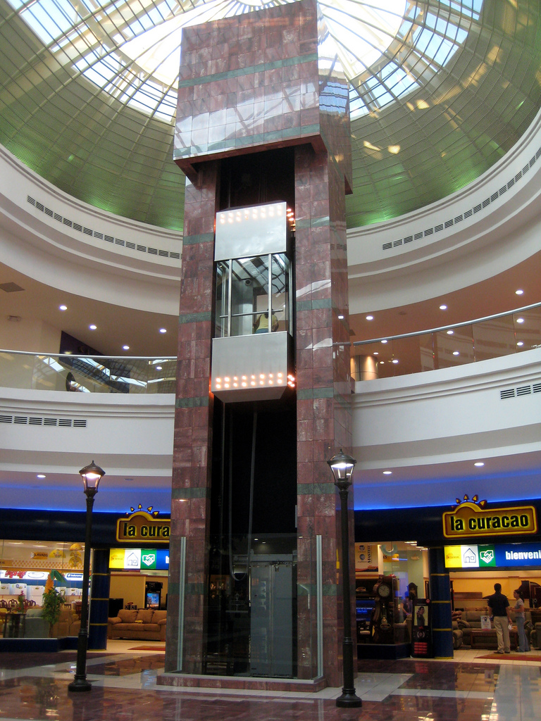 The immersion team was forced to compare the wealthy mall in San Salvador with the every day experience of families in the rural region where they stay. 