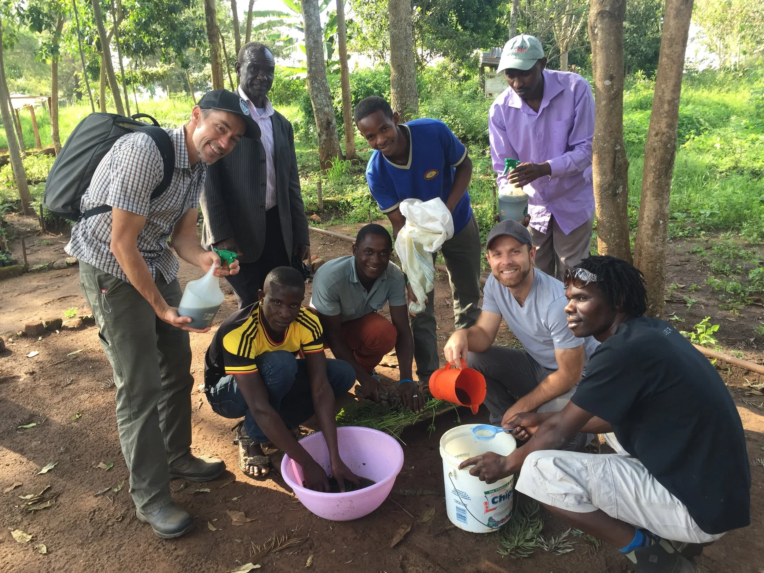At Manor House Agricultural Center, our team learned about how to create their own pesticides from local plants. We are so thankful for these helpful lessons! 