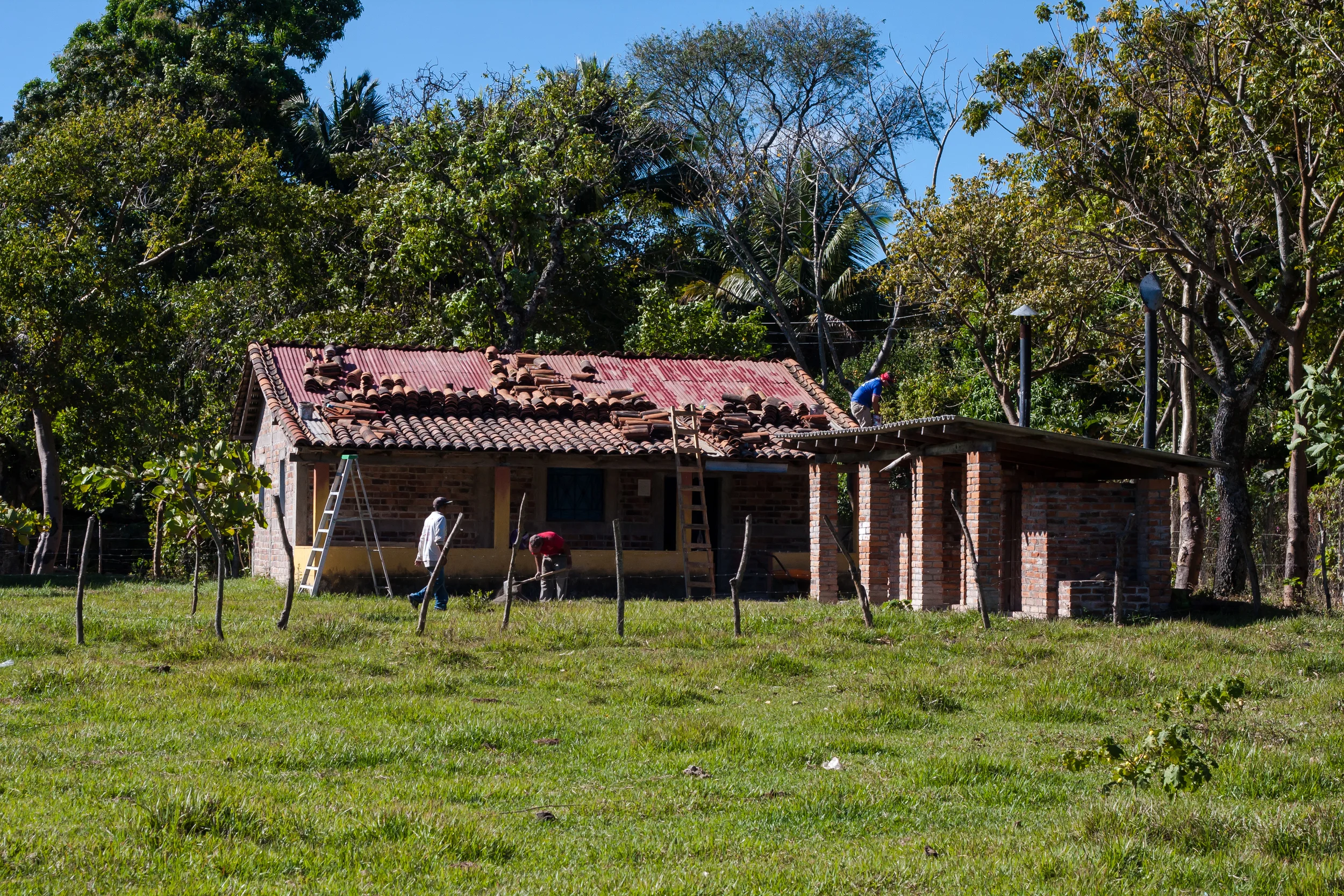 One of our three ministry homes in El Salvador is being renovated to be a gathering place for youth, complete with a music room, library and counseling area. When we told the young people we were making this for them, the room was full of cheers. 