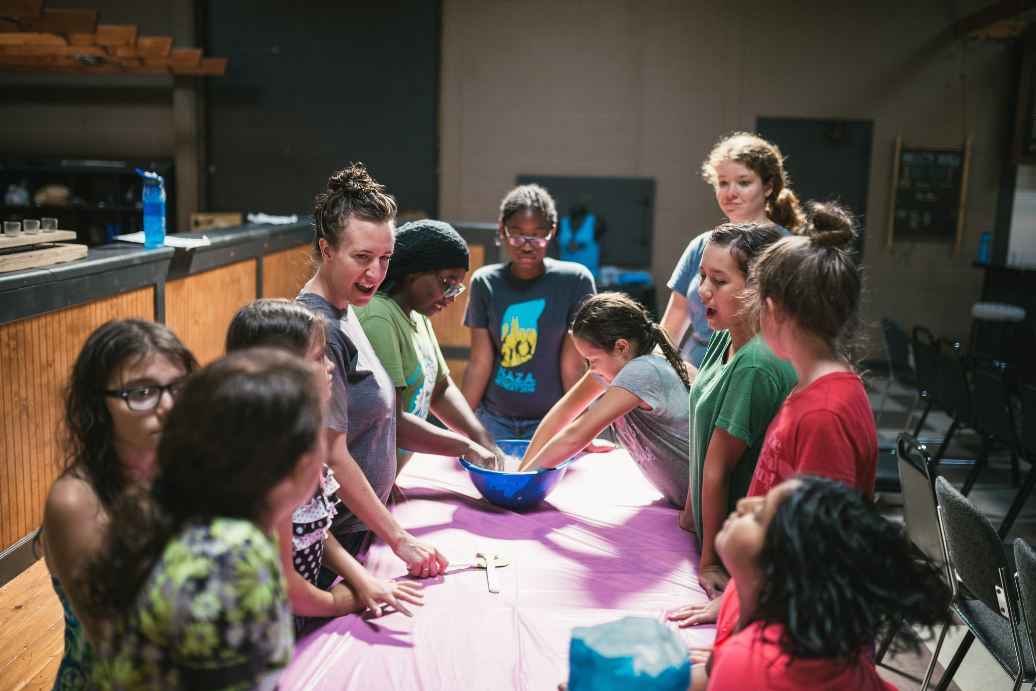 Cooking class is a favorite activity for many youth. Kids learn the basics of preparing healthy food that tastes good! 
