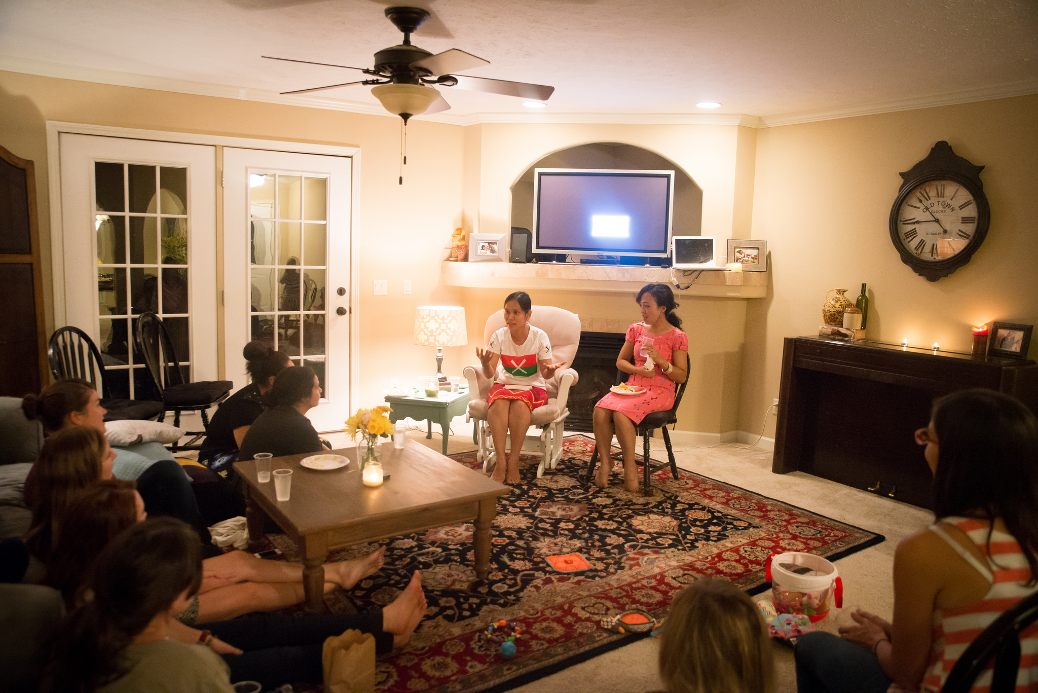 Members of G.O.D. International hosted a special night where our Burmese friends were able to share about their history, a healing experience for them. 