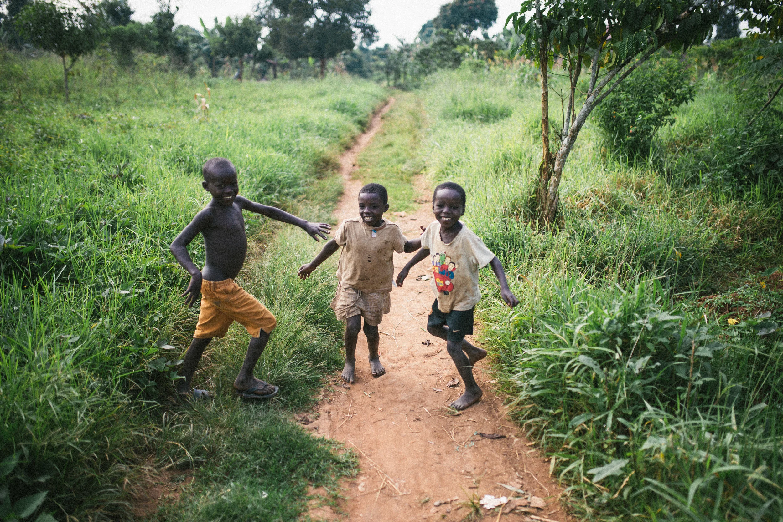 The children in the area where we work are extremely vulnerable, a majority of them lacking shoes, proper school uniforms, and most importantly, food. 