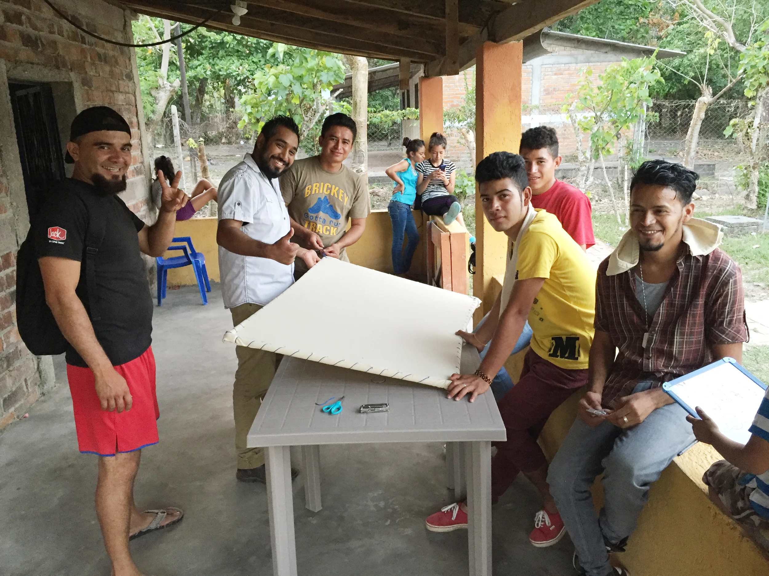 Last month, The youth helped create the music room they now regularly occupy--a great experience for all! Watch the video here . 