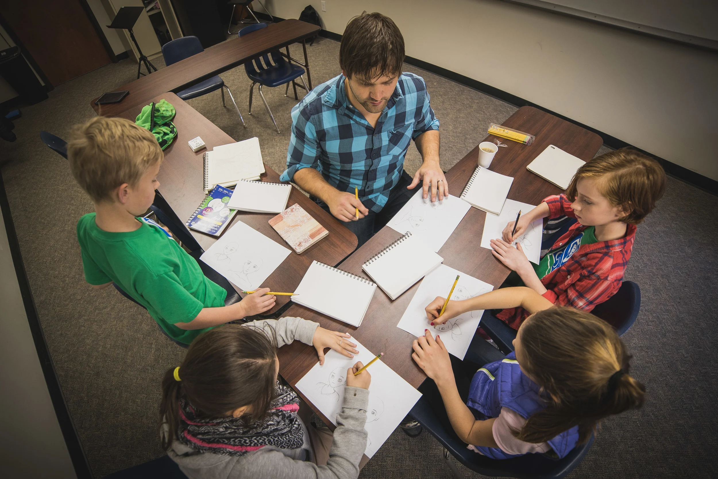 ‘Manga’ was a new elective class offered this semester, one that combined a unique style of artwork with comic storytelling. In this form of Japanese art, students learned to both identify and produce a storyline with meaning.