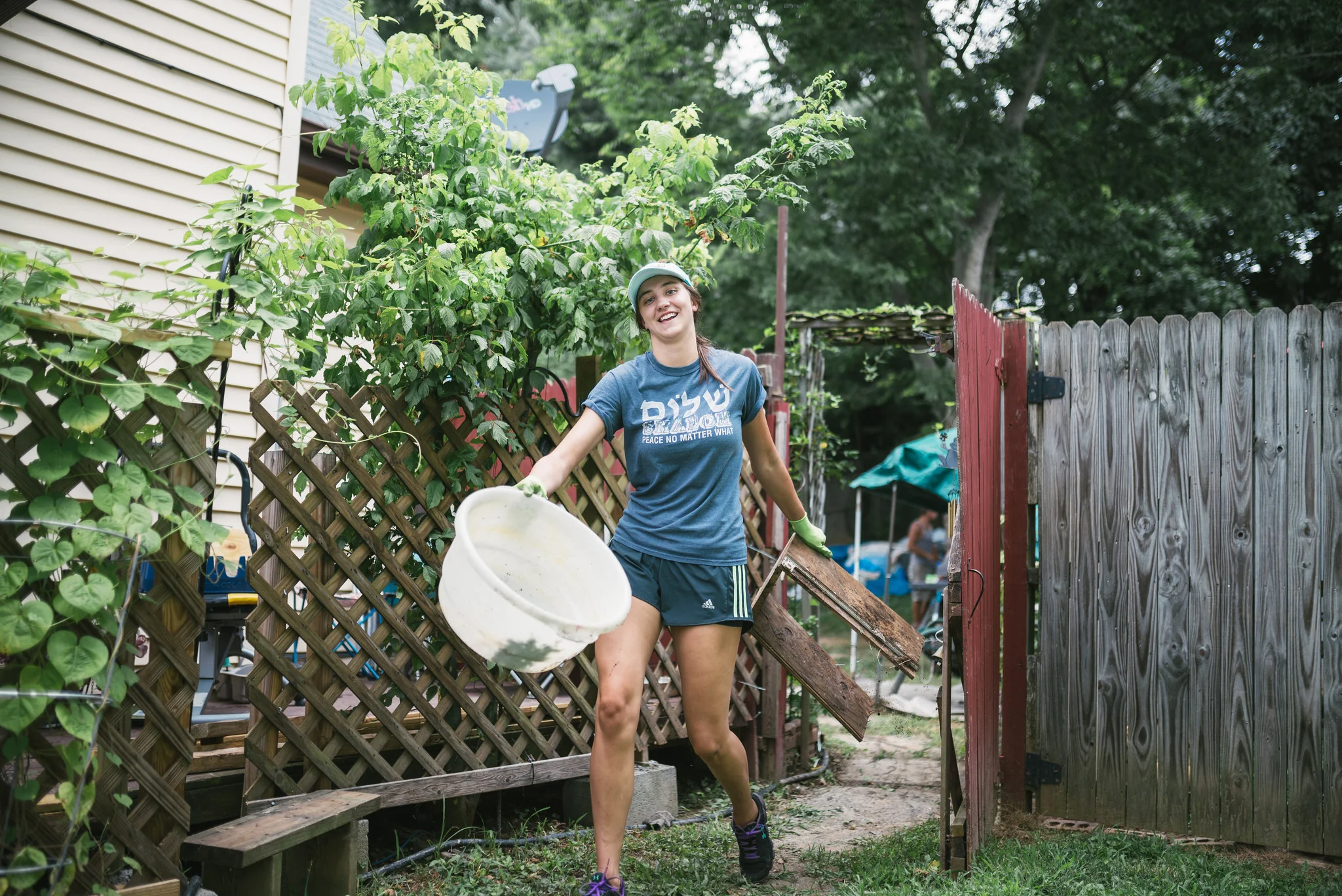 Our service to the elderly is largely environmental, cleaning houses inside and out, taking care of yards, and spending time getting to know the individual, which is often the most impactful part to students. 