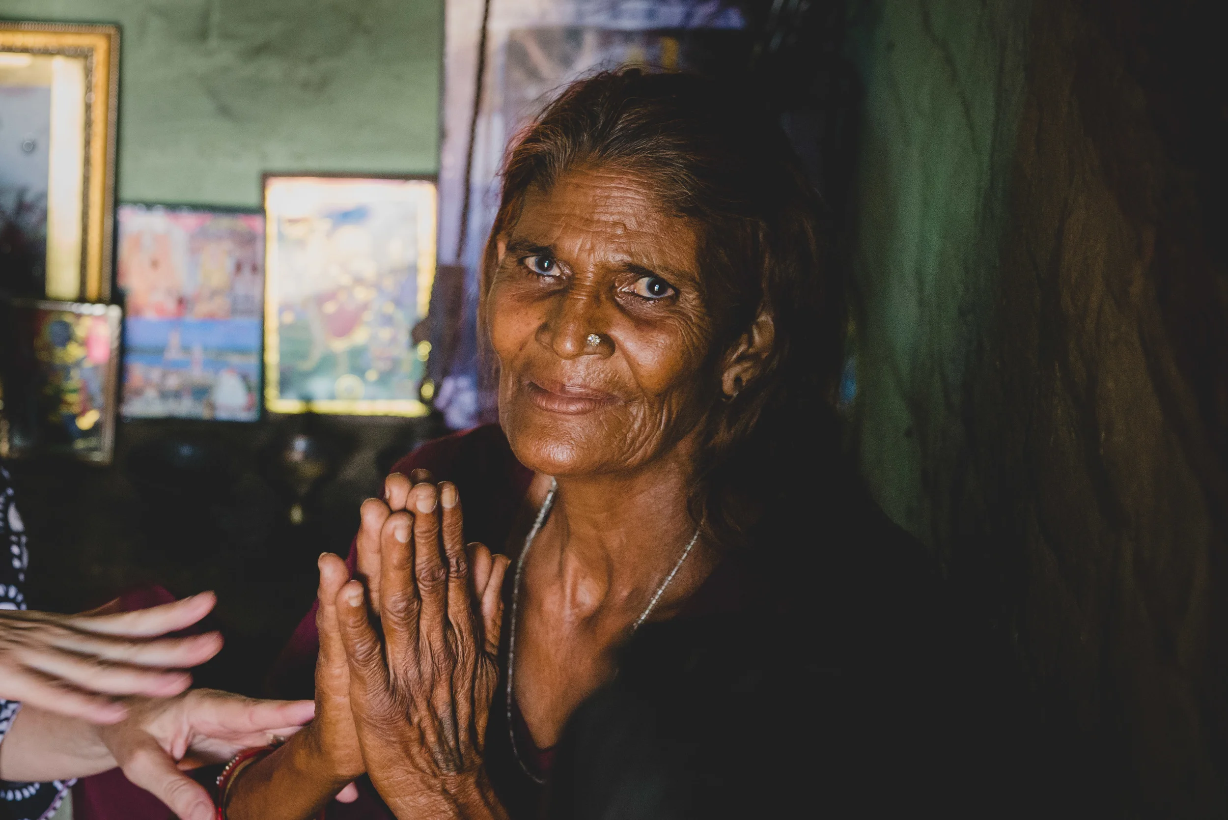 “There was another midwife, but she died and I am the only midwife here. Now young women are starting to go to the hospital. But if you don’t have money to eat, how will you pay to go the hospital? Then they come to me and I deliver.”