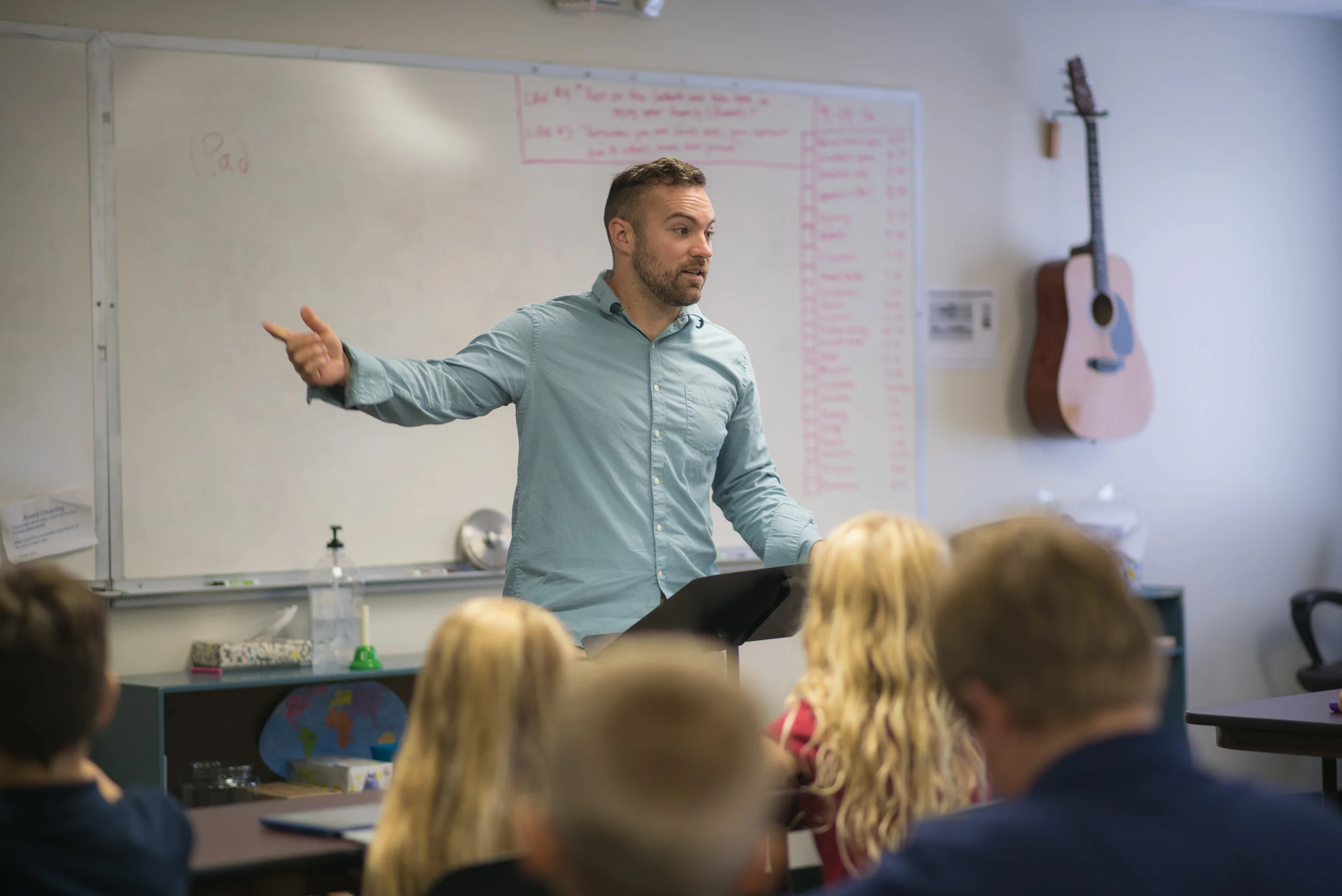 Craig Duffy brings his passion for understanding to the classroom at the Academy. Craig, along with Shaun and Nate, spent considerable time educating inmates in the Philippines in 2013. 