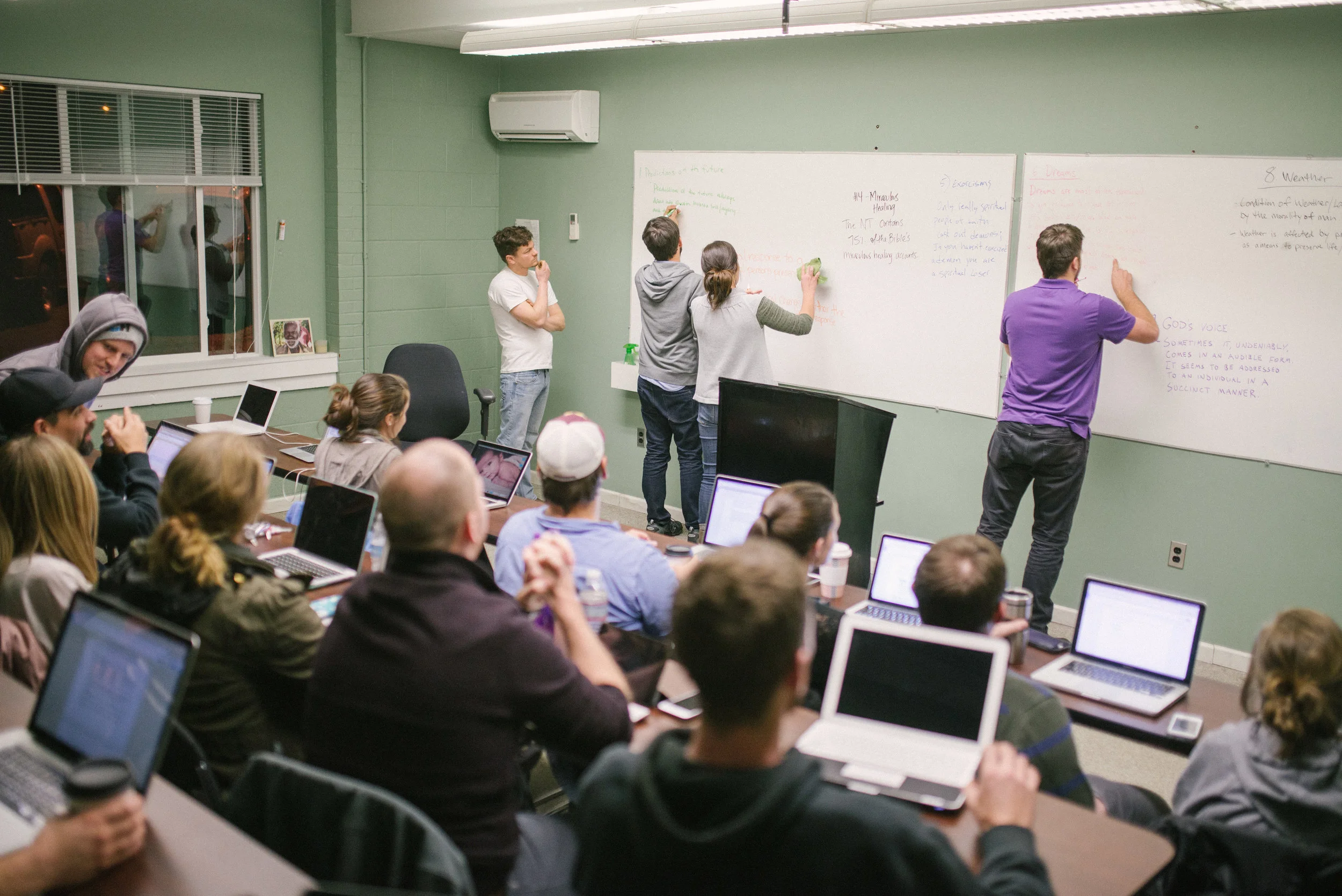 If you ask a graduate of the Institute what they’re up to, you may be surprised to hear that they are still taking classes! We prioritize learning the Word of God, even after the completion of our undergraduate program, and create intentional venues conducive for everyone, from moms to handymen, to discuss God’s Word.