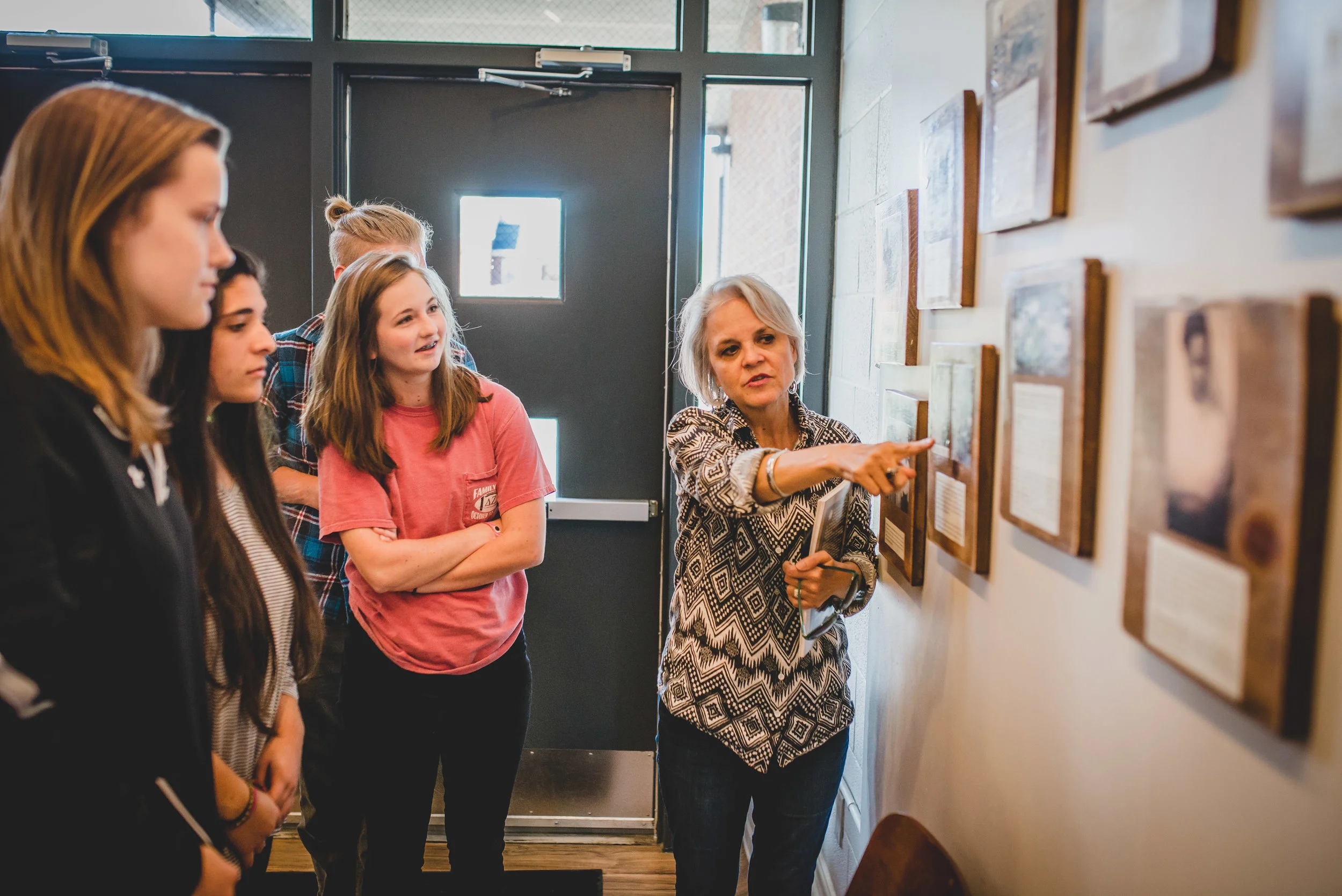 We released the "Hopewell History Wall " -- a tribute to the history of the neighborhood where we've planted ourselves in Nashville. Did you know the building where we operate was a school built for black children the year after Brown vs. Board of Education ruled "separate but equal" unconstitutional? There's probably more you didn't know--you'll have to come check it out! 