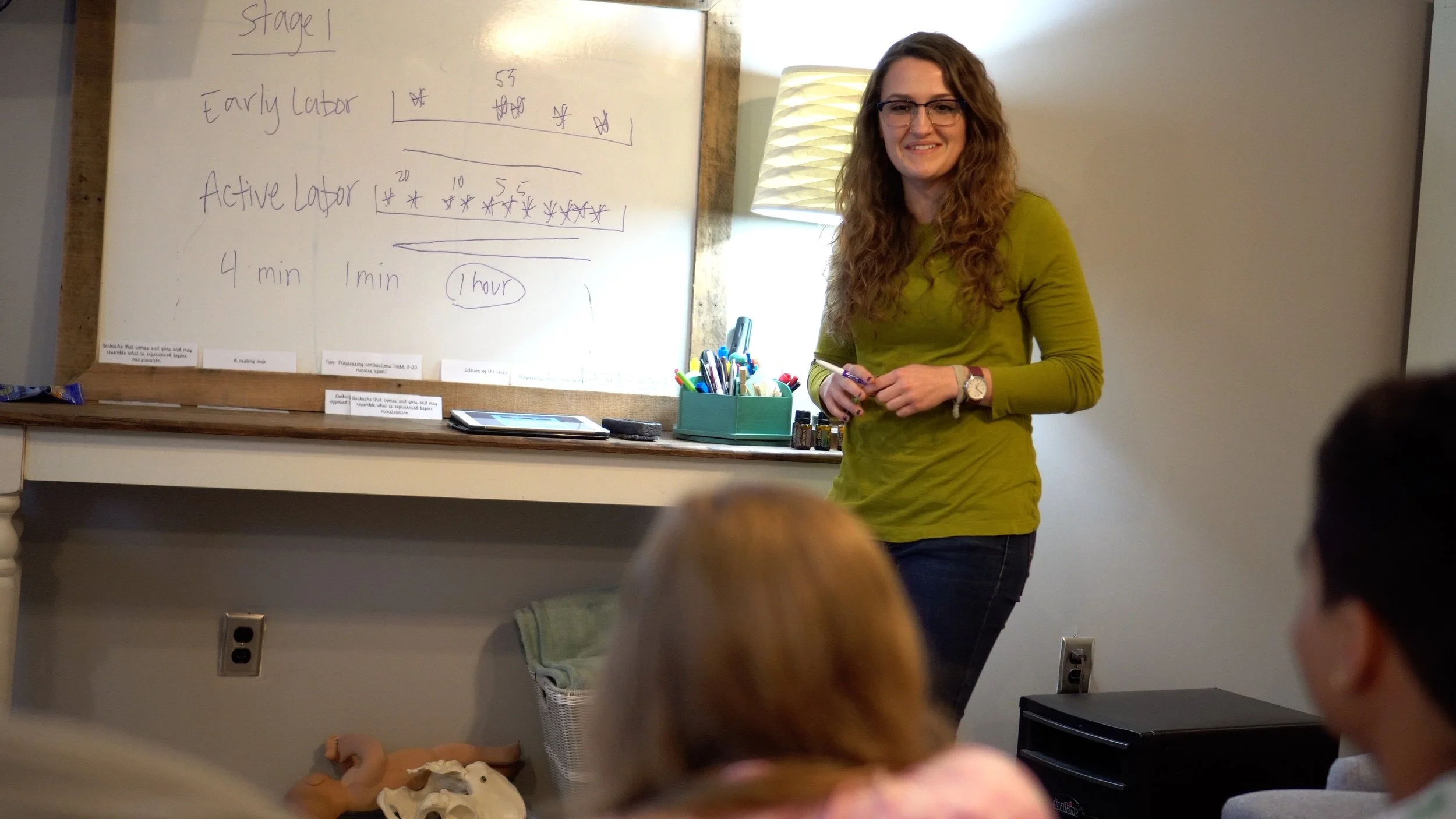 Receiving an education on the childbirth process empowers young parents to not be afraid of bringing a child into the world. 