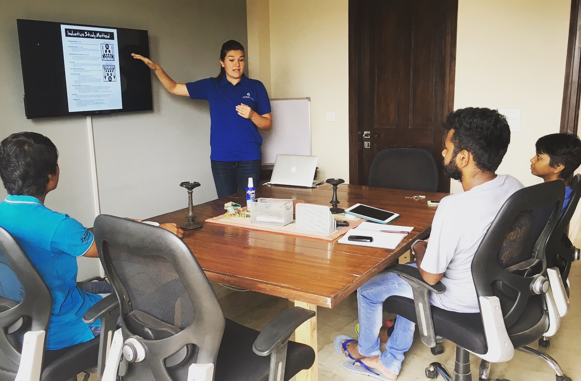 Rebekah Davis is an Institute graduate with a Biblical Studies degree. Stateside, she is our tutorial program manager for the Academy for G.O.D. and teaches bible at the school. In India, biblical education is a continued focus. 
