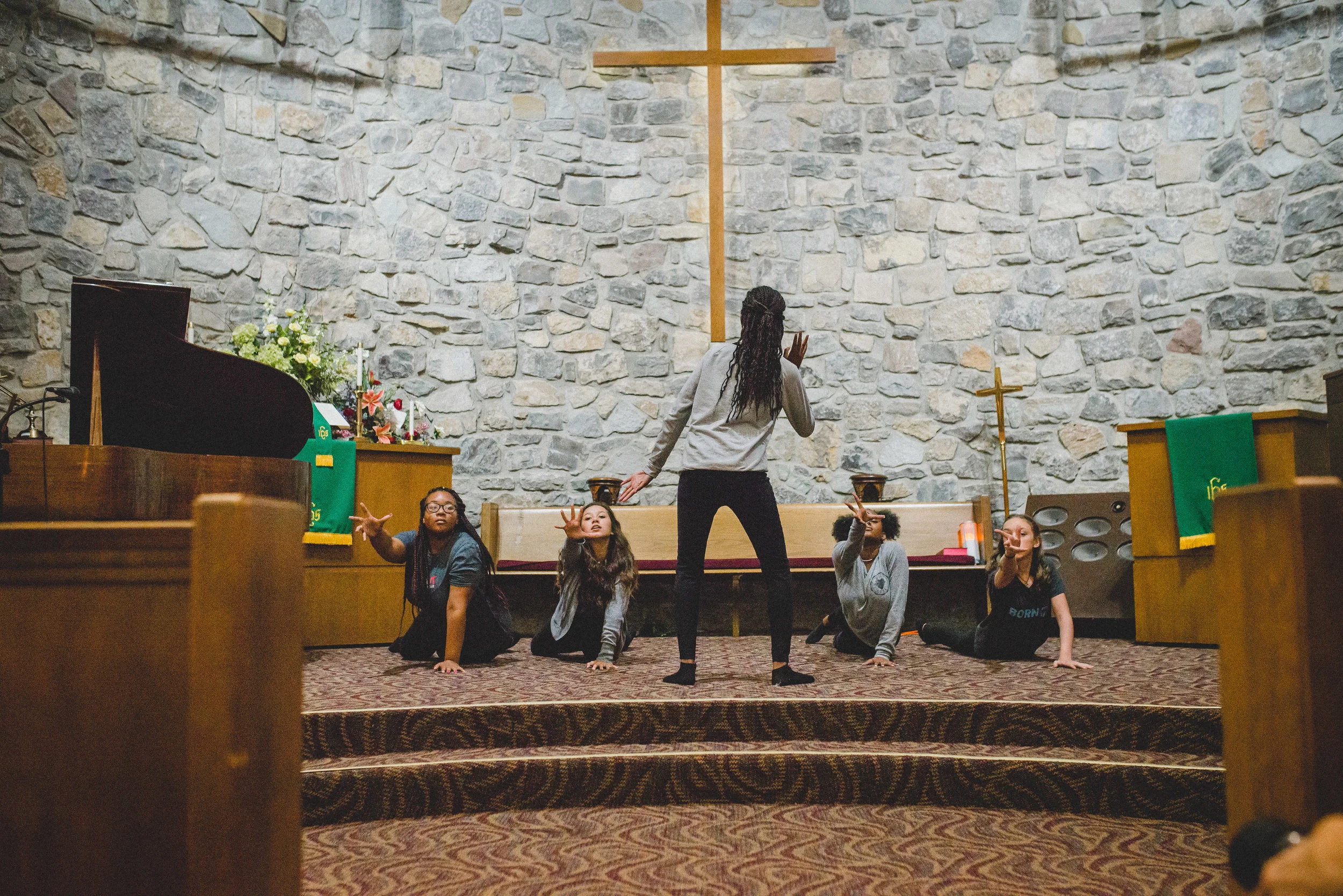 The final piece was a moving original dance performance to the song " Your Day Will Come ." They picked the song and choreographed the dance to communicate the theme of finding hope. Residents remarked of the performance, "We've never seen a dance like that before!" 
