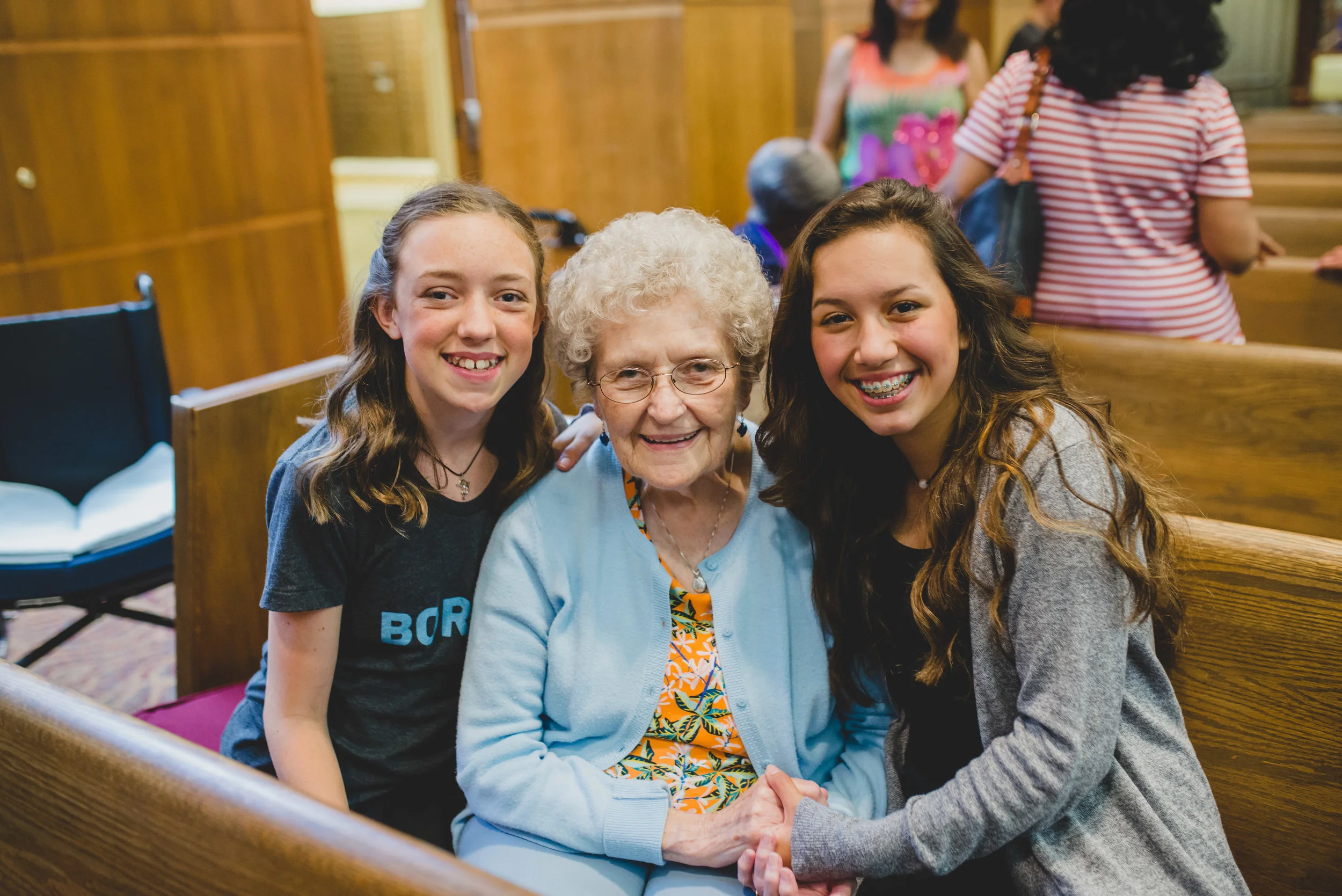 One of the most impactful experiences for the girls was getting to sit with the residents and hear how the show was a blessing to them. 