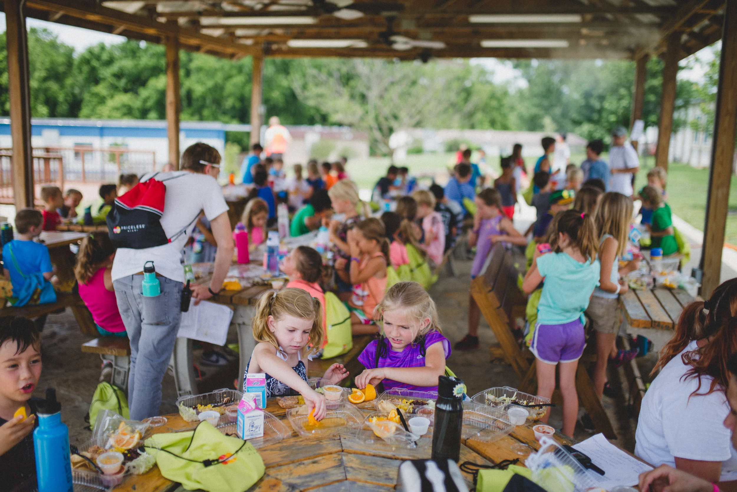 Campers at Camp Skillz enjoyed healthy breakfasts and lunches every day of camp for 6 weeks this summer. 