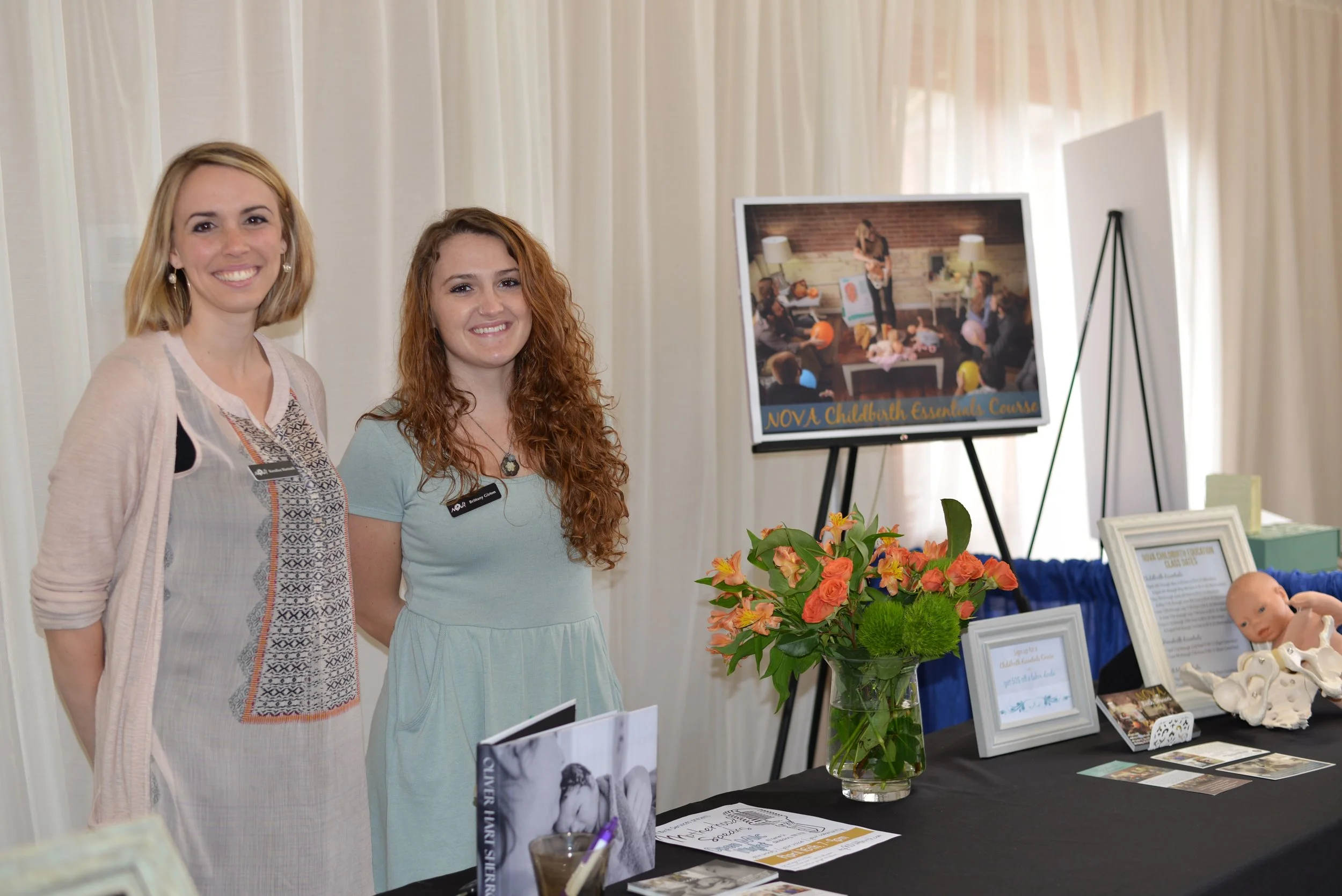 The mother in this story found Kendice Hartnell (left) at a Birth Event in Nashville. Though young, she was determined to do motherhood well and sought out help. We were so glad to provide it. 