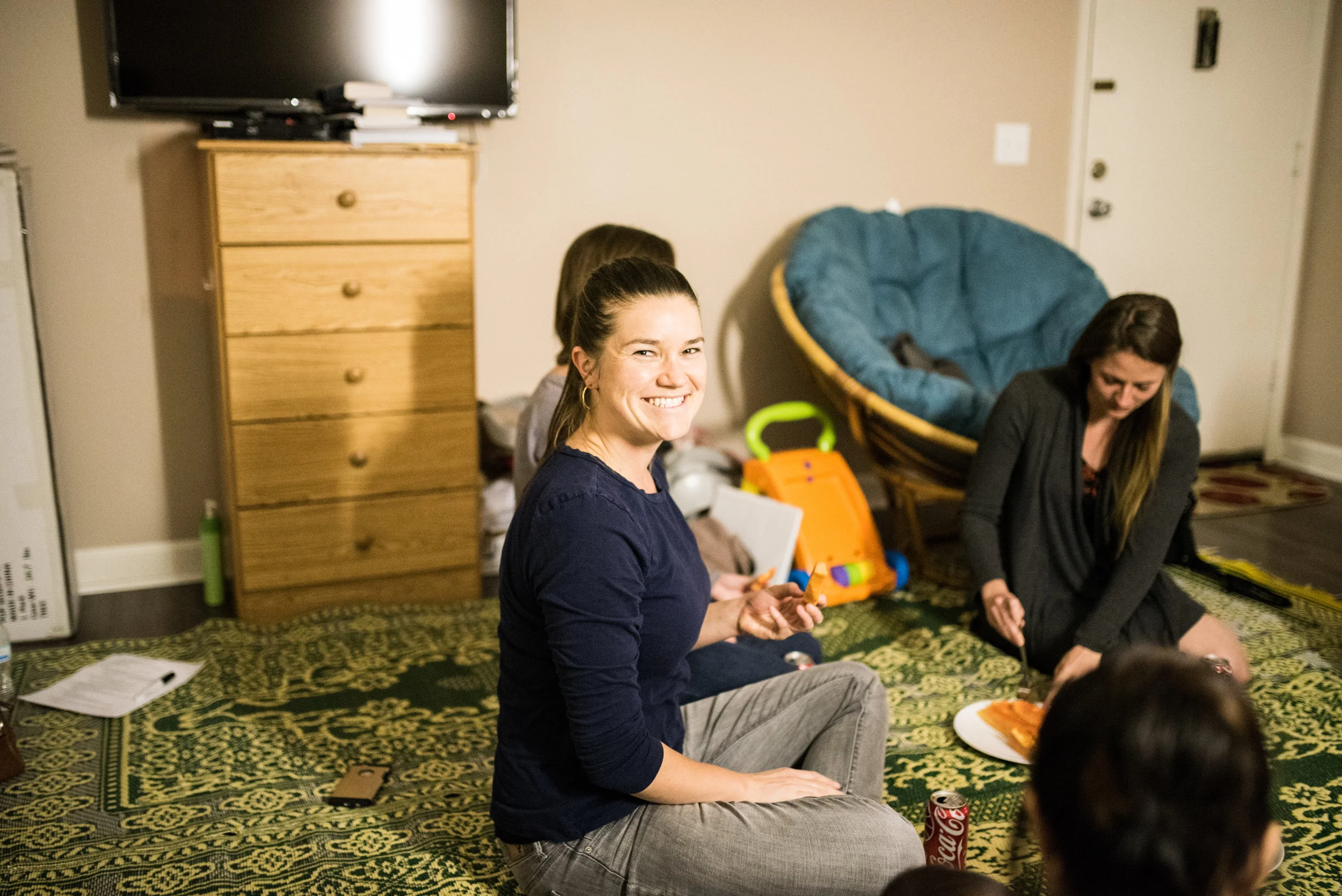 Rebekah Davis originally began working with refugees as a homework assignment for an Institute class. 