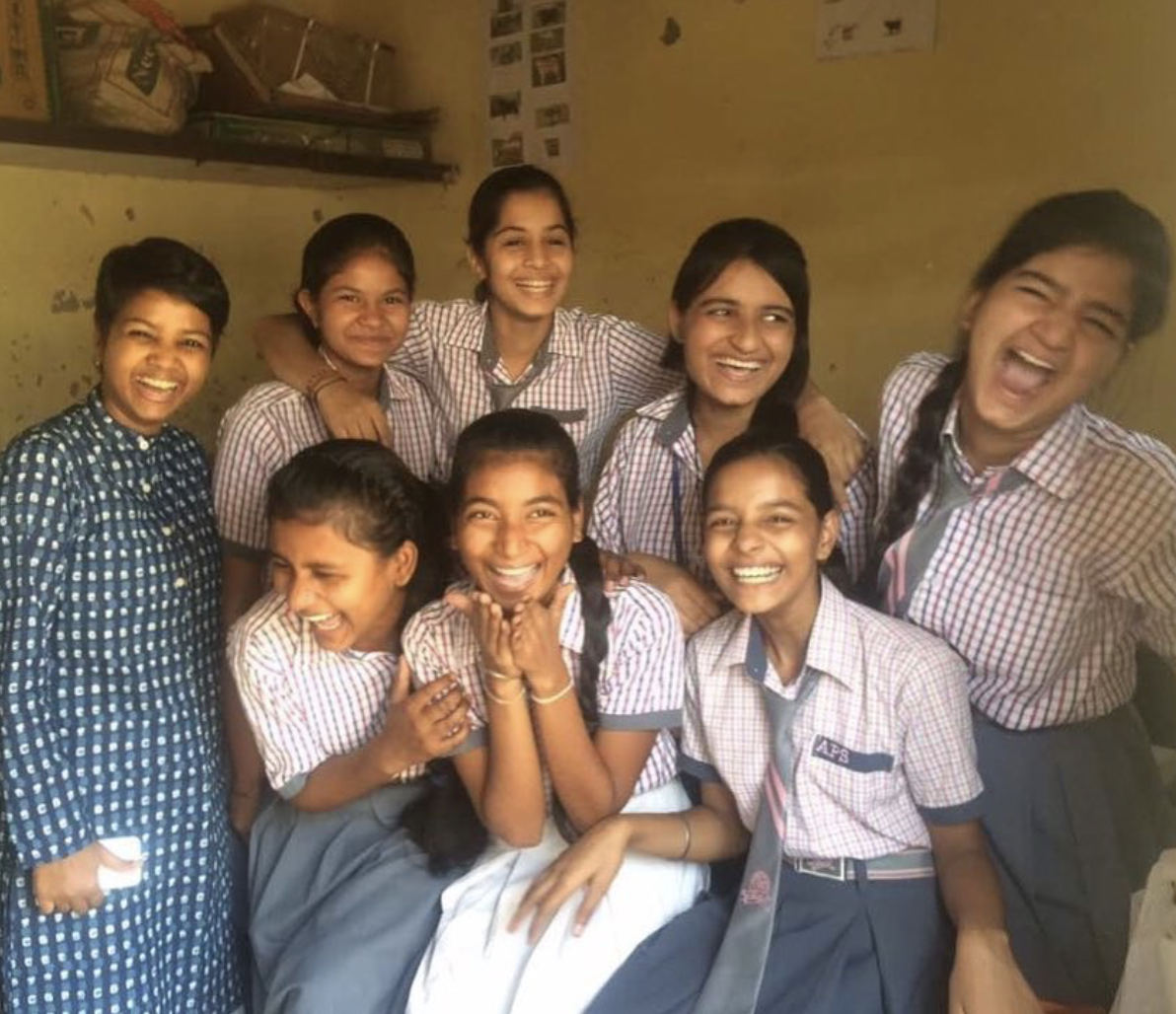 One of the ways that our team has creatively resolved to reach out to girls at APS is through a discussion series led by our cooperative, Sneha Purti. 