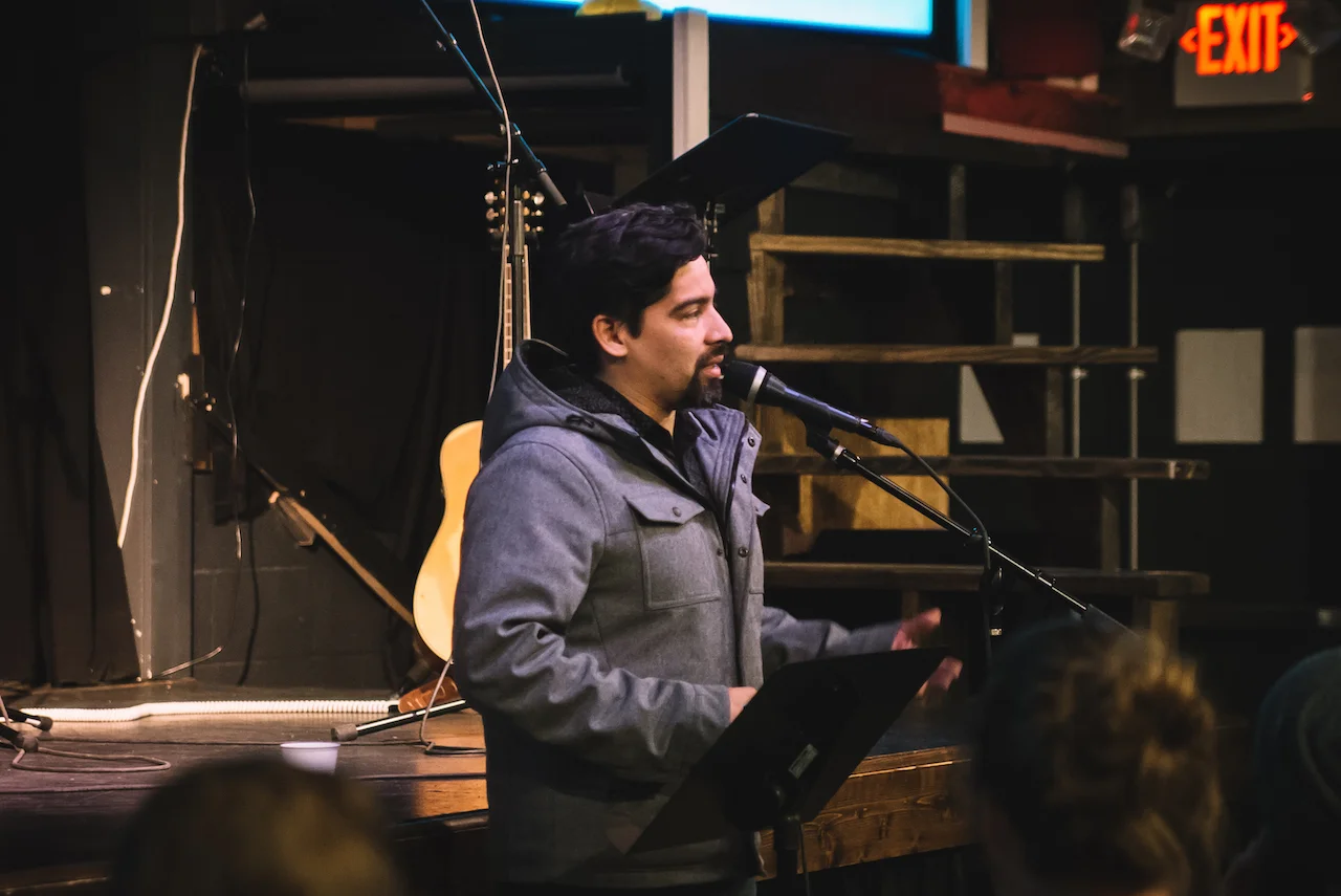 Rob Munoz followed up by talking about the only balance he can find: not quitting, and continuing to run the race for God. 