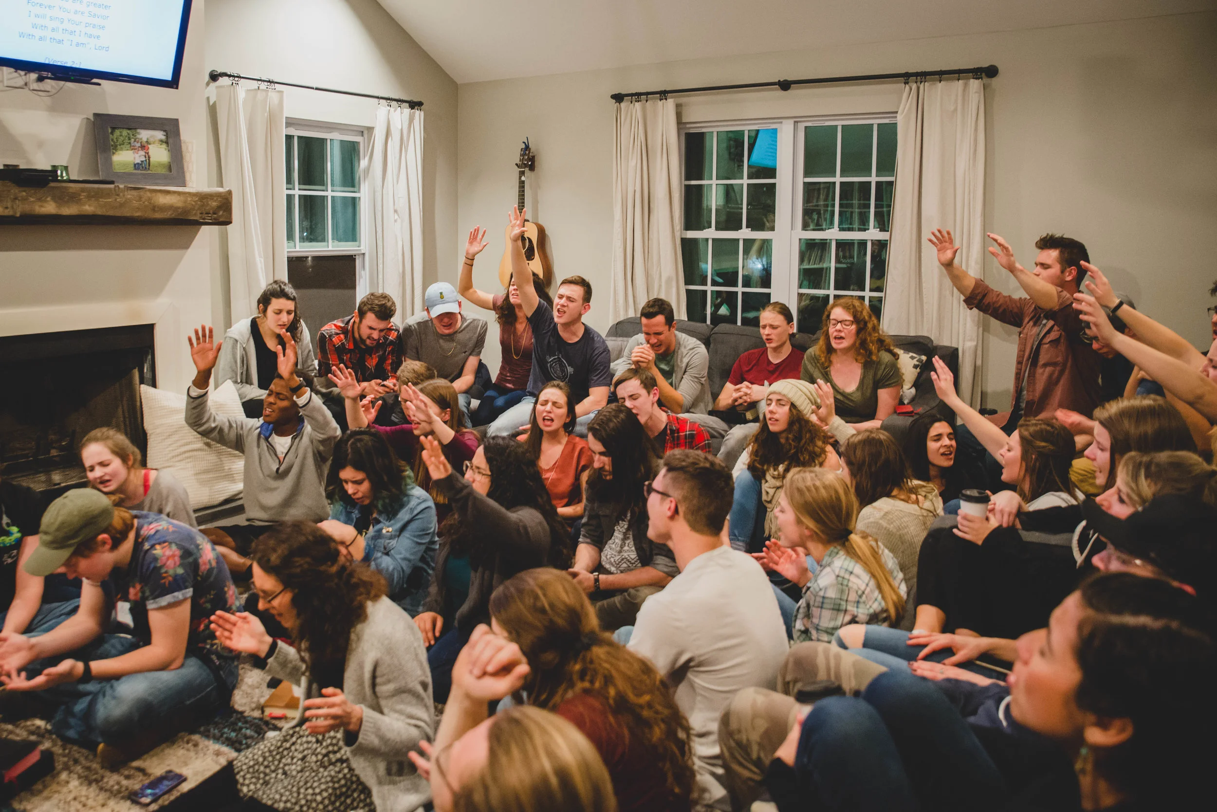 An understanding of God's alive spirit necessitates an active prayer life to connect with him in every moment. Institute students like Kennedy are involved in prayer every morning in their homes. On Sunday evenings they gather in homes for worship and Bible study--powerful times that prepare them to meet with God in the week ahead. 