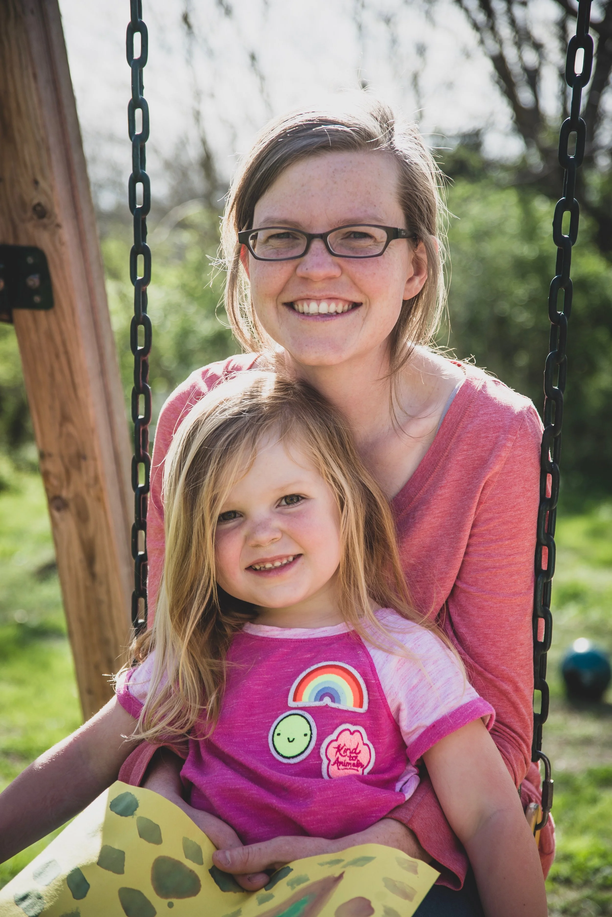 Brynn and her oldest, Mayzie Marie. 