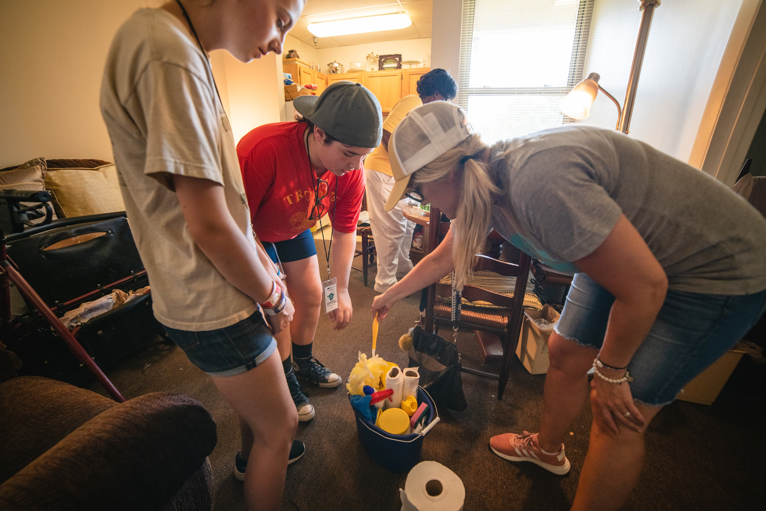 Cleaning can often seem like a small task, but for those unable to do it anymore - this small gesture of kindness, extended by young people who care, can have a profound impact.