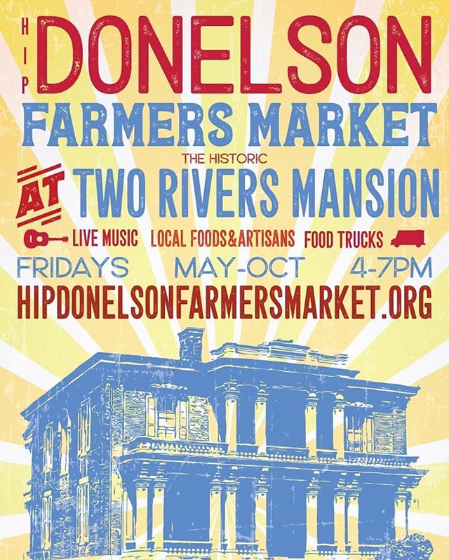 Come out and see us today at the Hip Donelson Farmer’s Market! We will be there from 4 to 7 PM with a bunch of fresh, organically grown, spring goodness. Oh, and our friends @peacefieldky will be there too with the best meat you’ve ever had. 3130 McGavock Pike Nashville, TN. @hipdfarmersmarket