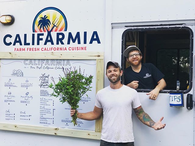 The day is finally here, people! We stopped for a breakfast burrito at @califarmiatruck who opened up their new location in Hermitage today! We are stoked. Legit the best breakfast we’ve had in Nashville and they are all about sourcing local - which includes our produce 👊🏽 Do yourself a favor and check them out this weekend!