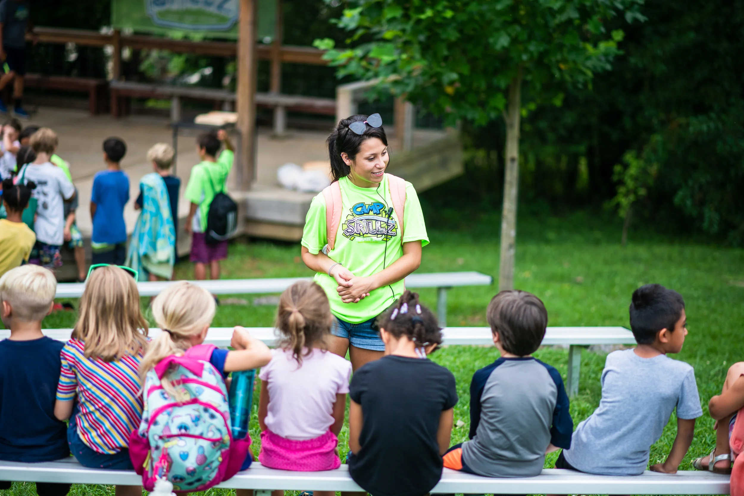 Lynzie Alexander returned to camp this summer for one week after spending her whole summer with us last year and loving the Camp Skillz life.