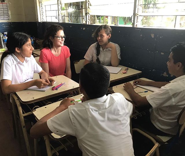 As our team was about to leave after a school visit, a group of students ran around the corner and asked for more classes. Following them back in, they made it clear they wanted more English practice so our team delivered!
#slammissions #englishlanguagelearning