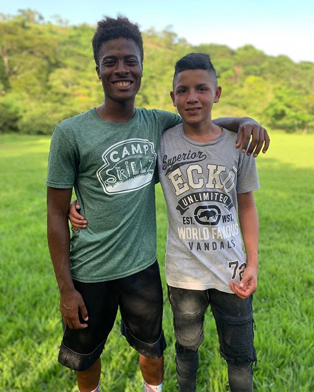 Gerron met Franklin during a mission trip with the @Academyforgod and encouraged him to pursue the Lord and learn his Word just as he was doing. During Da Mission, Gerron was happy to find that Franklin did that very thing, attending Bible conferences and youth gatherings all year with @godintl_la while Gerron spent his first year at the @instituteforgod. Both young men have experienced the peace, nearness and power of God as a result of studying his Word. What a testimony of James 4:8 - “Draw near to God and he will draw near to you.” #damission2019 #elsalvador