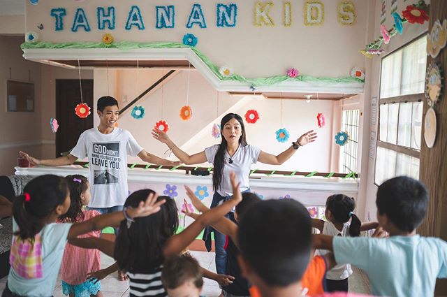 Every Sunday morning at Tahanan, the upstairs floor is filled with the songs and laughter of children learning the bible with Teacher Irish and Tahanan interns. That’s because their mothers are gathered below doing the very same - playing games, singing songs to the Lord, and studying the bible. To end the morning, everyone shares a meal together and rests in the goodness of our Lord. This week, team members Alison Sherrod and Leafa Vagatai are present to join! #tahanankids #godintlsea #godintl