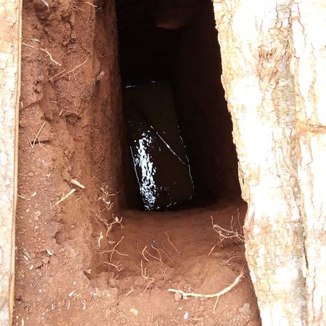 Facing extreme drought, families in Kenya are attempting to dig hand dug wells to access water. These pictures show a recent well dug at our friend’s house. They hit water 20 feet from the surface. There is still more work to be done, but they are thankful to have found some water.
#kenyadrought #water-source #handdugwells #NuWaterWorks2019 #godeastafrica #godintl