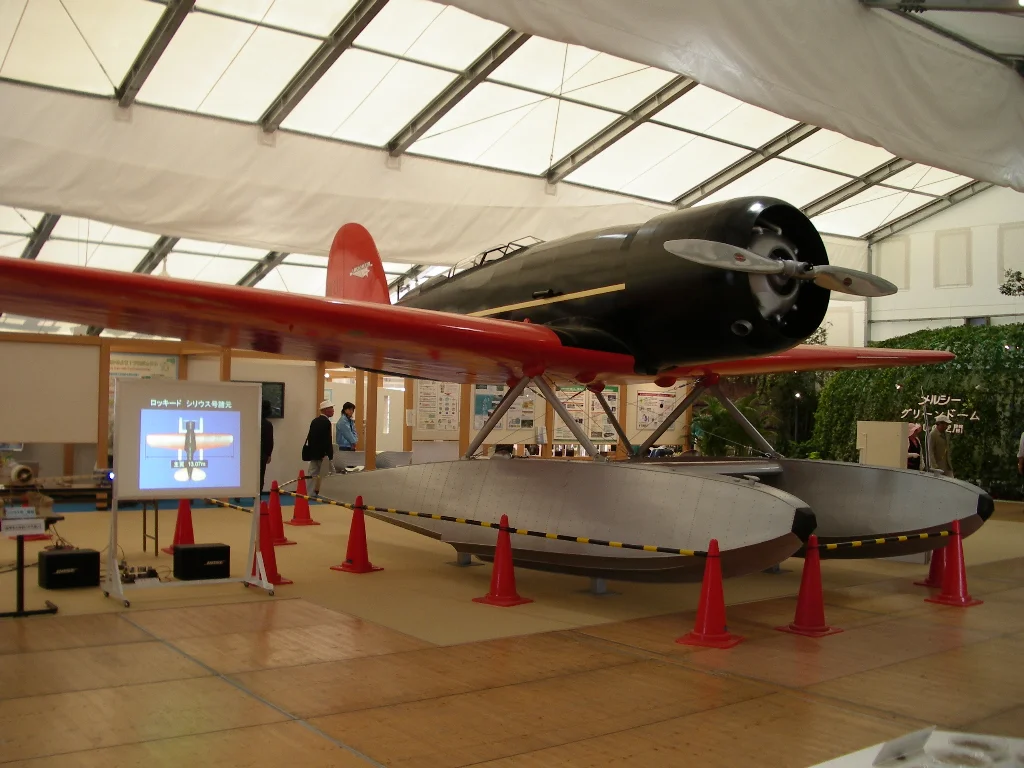 Non-flying replica made for a Japanese museum