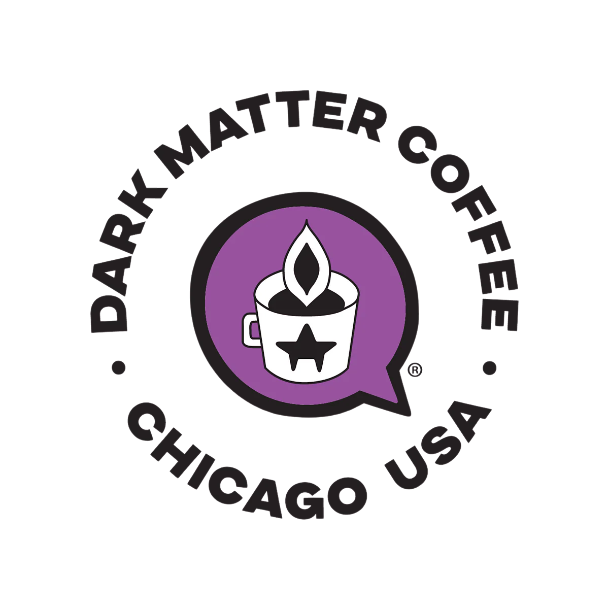 dark matter coffee logo