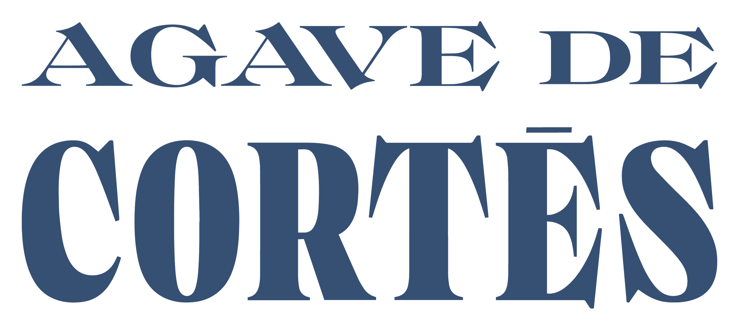 agave de cortes logo