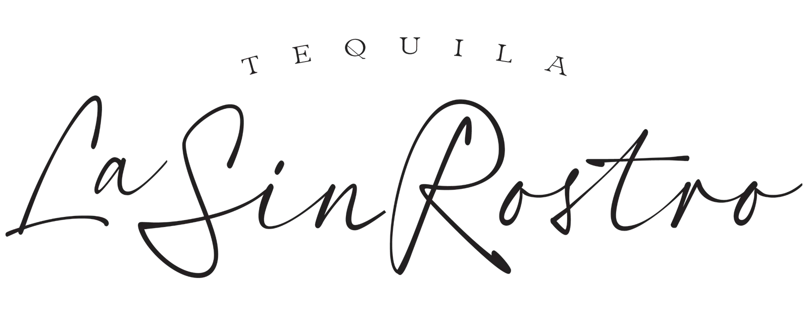 la sin rostro tequila logo