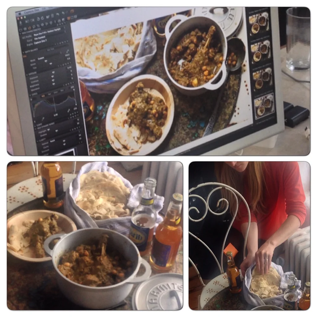 Curried Duck and Buss Up Shut composite