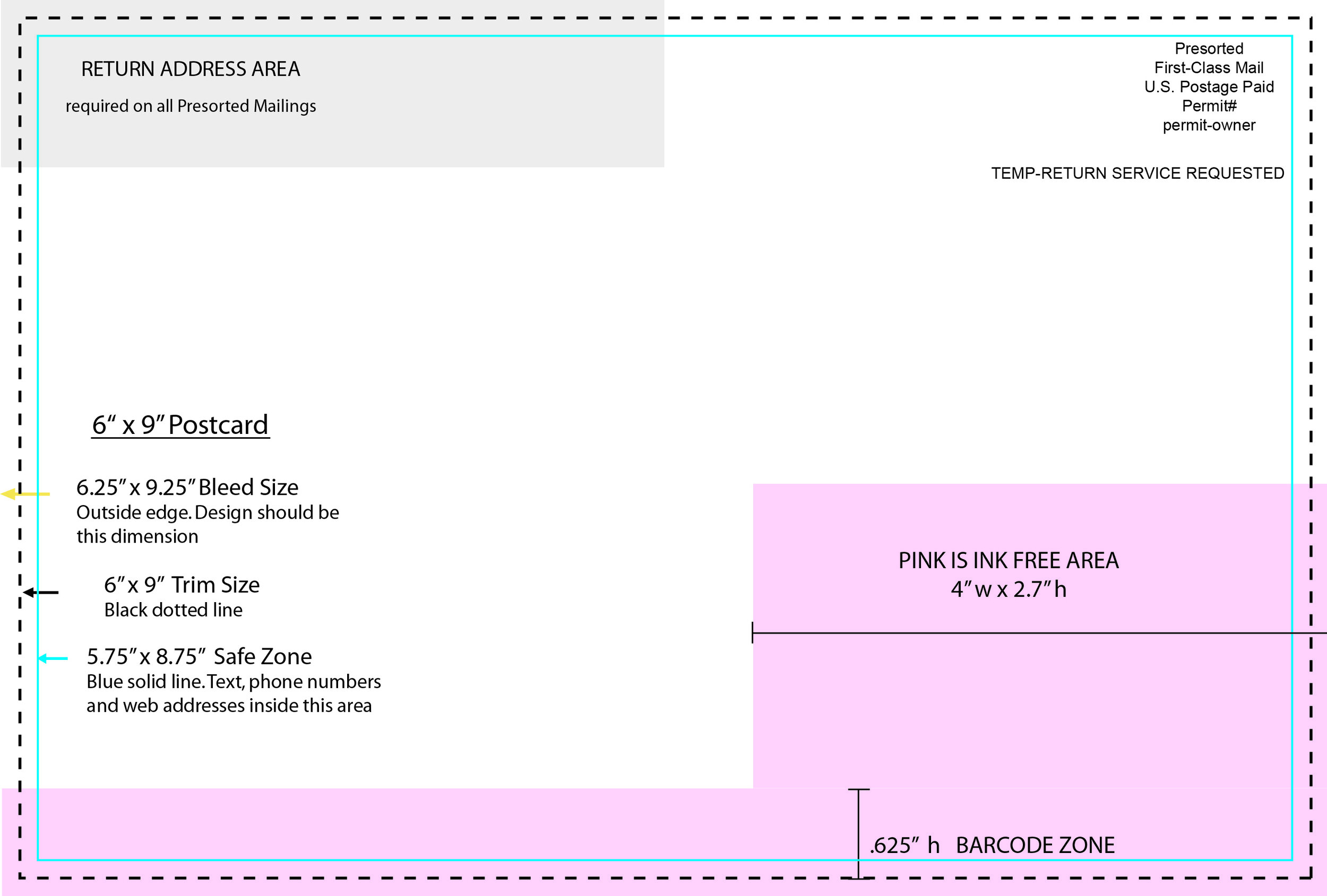6X9 Direct Mail Template 6X9 Direct Mail Template