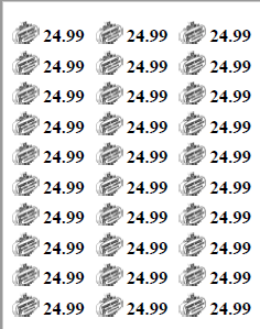 Laser Price labels