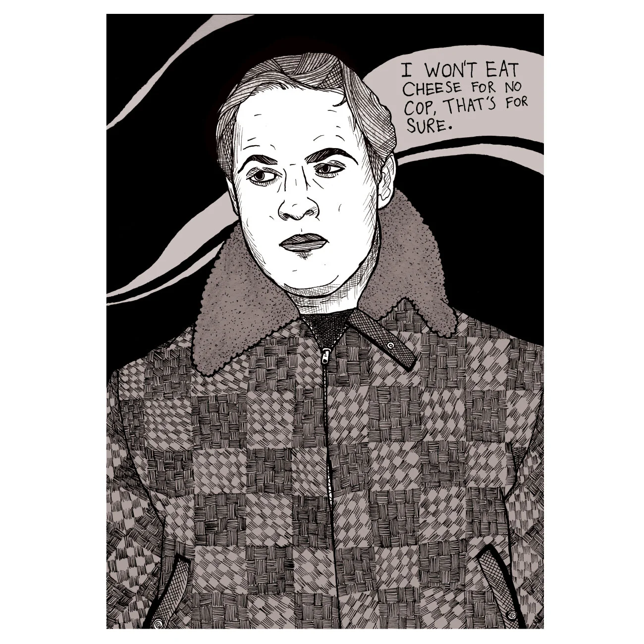 Marlon Brando portrait - On The Waterfront