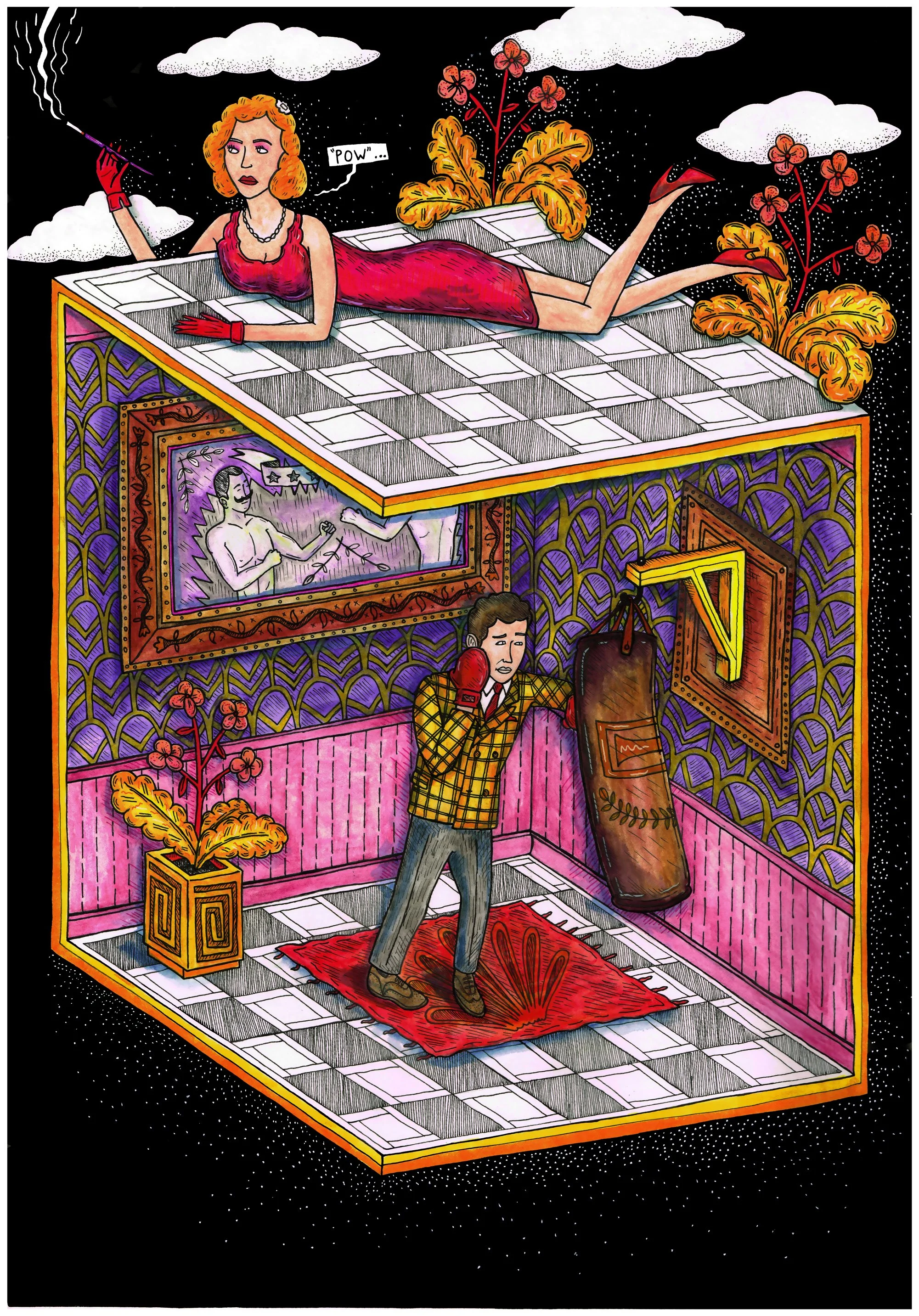 Cheeky Left Hook - Personal Work