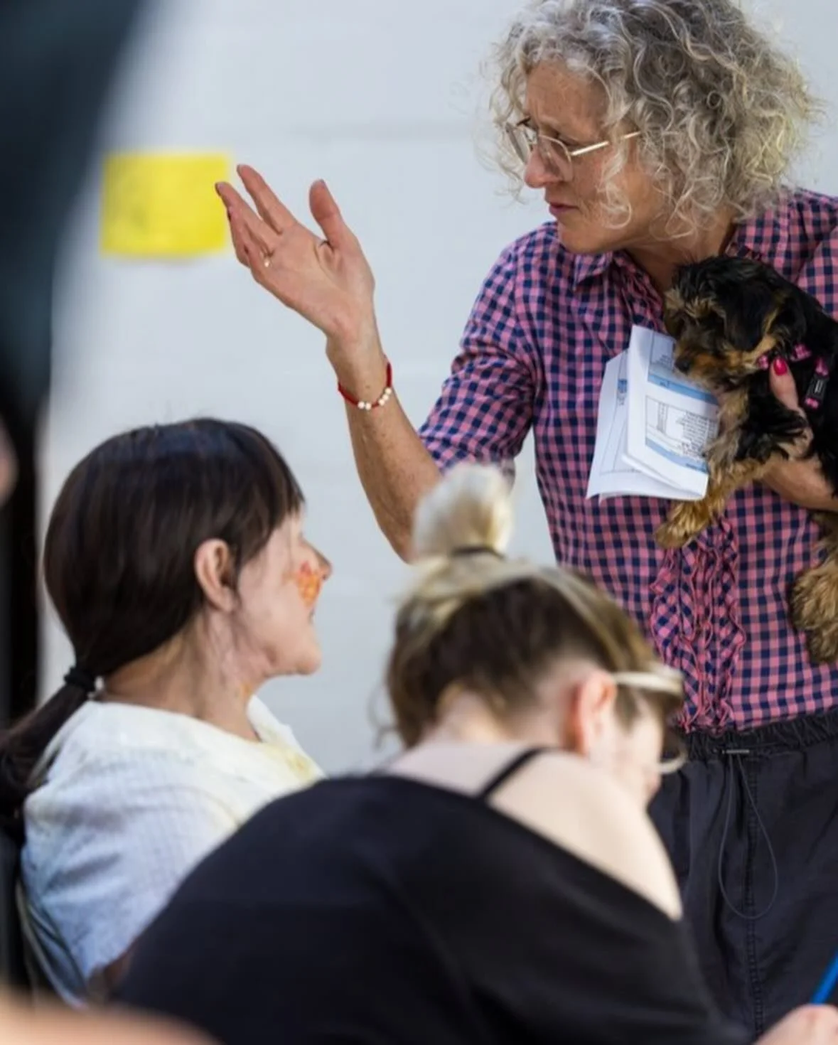 Such a pleasure casting &lsquo;A Hand to Hold&rsquo;. The crew and cast were just wonderful with Floki (my new puppy) and I when we popped in on set. Can&rsquo;t wait to watch @ahandtoholdfilm BTS by Tom Godbar