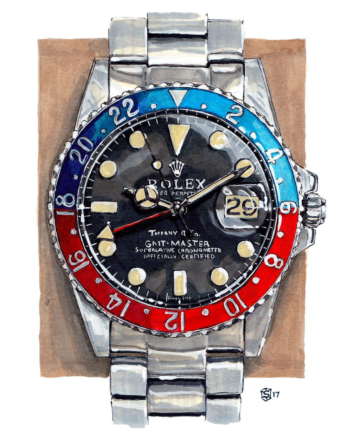 Rolex GMT Tiffany Dial — Sunflowerman