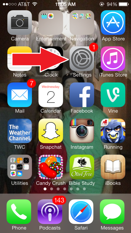 Email Setup for your Iphone