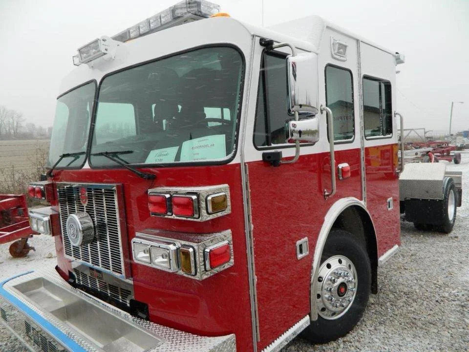 El Dorado's new Fire Engine being built by Sutphen