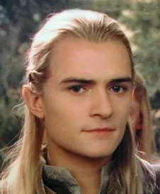 Orlando Bloom as Legolas the elf in Lord of the Rings