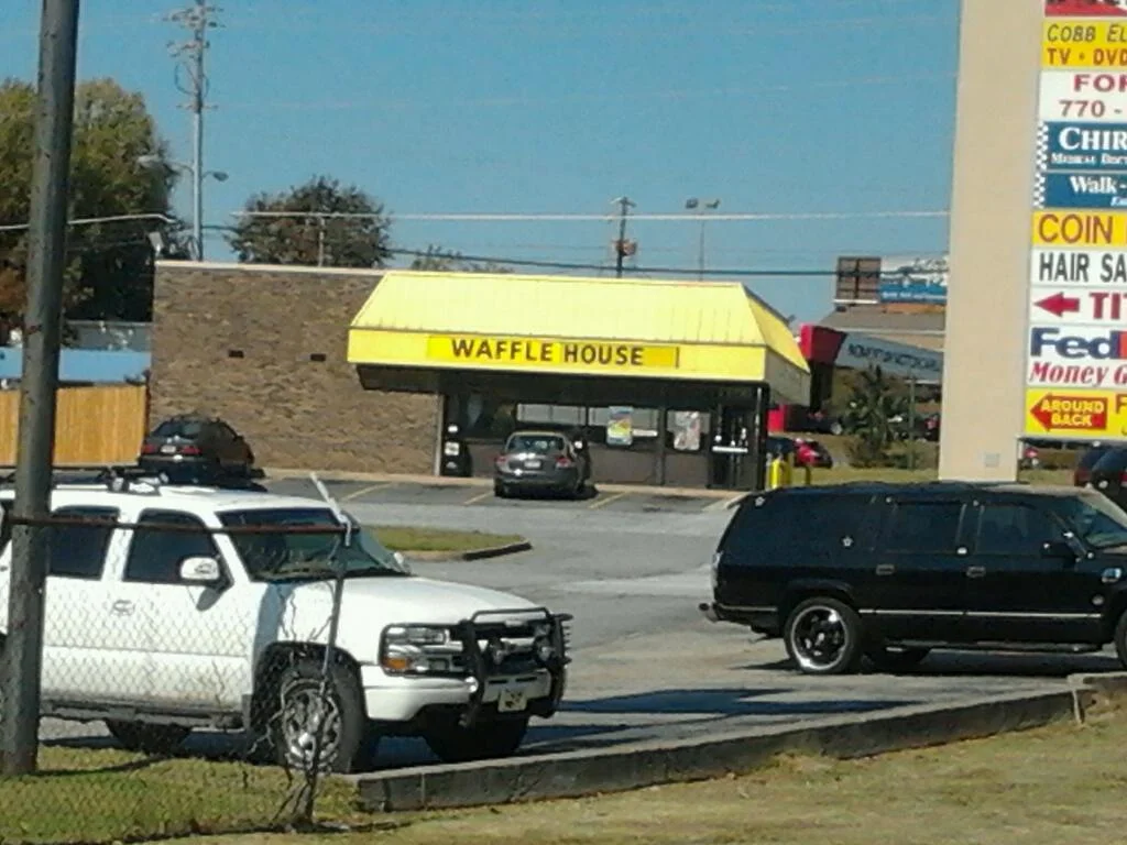 The Waffle House at Exit 111 in Marietta, GA. photo: Clarisa Morrow-Usher