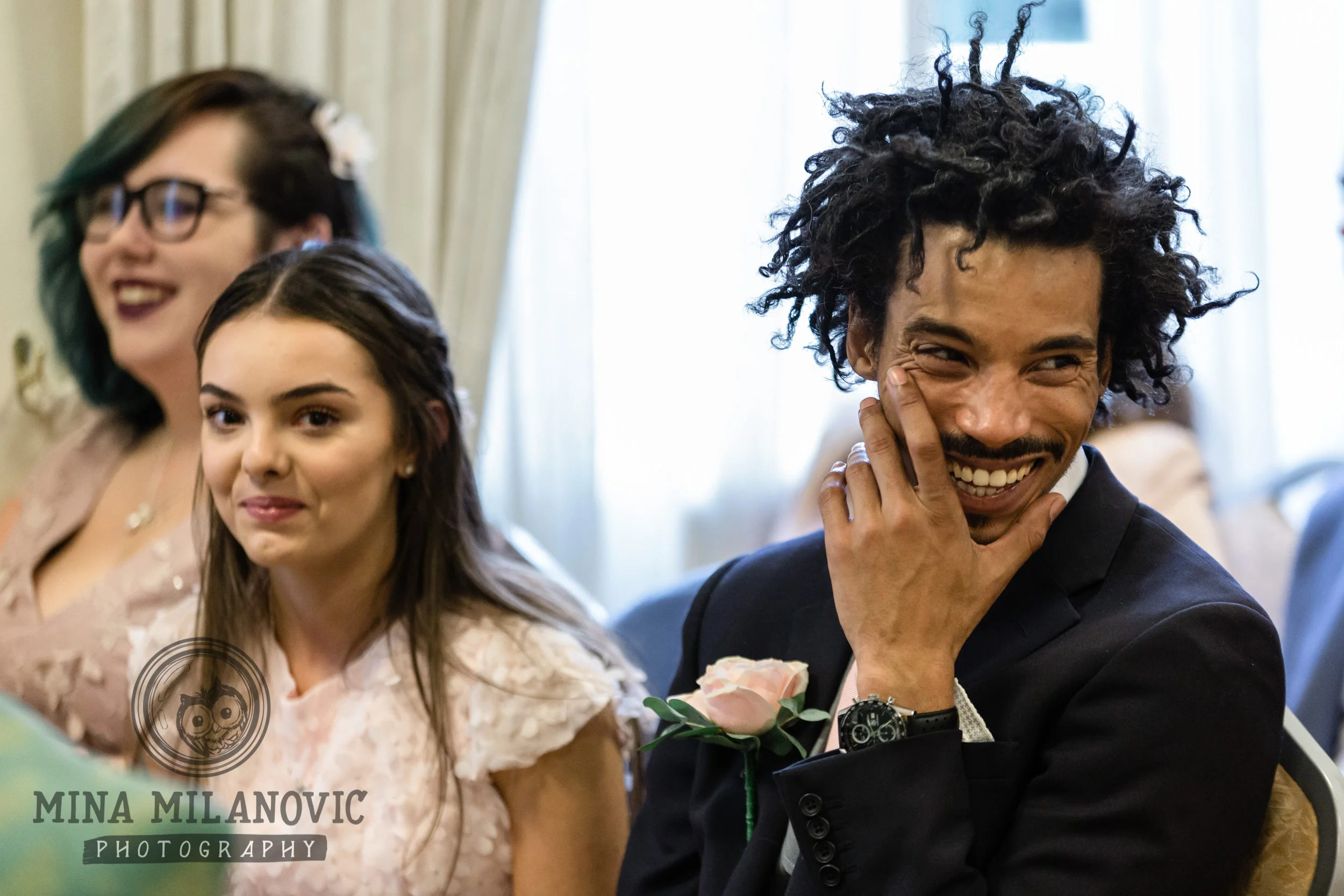 Documentary style wedding photography