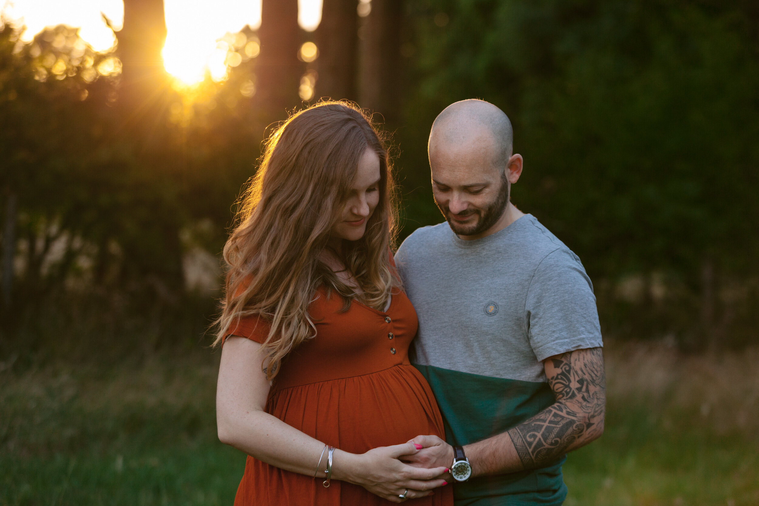 Baby bump photo session Surrey