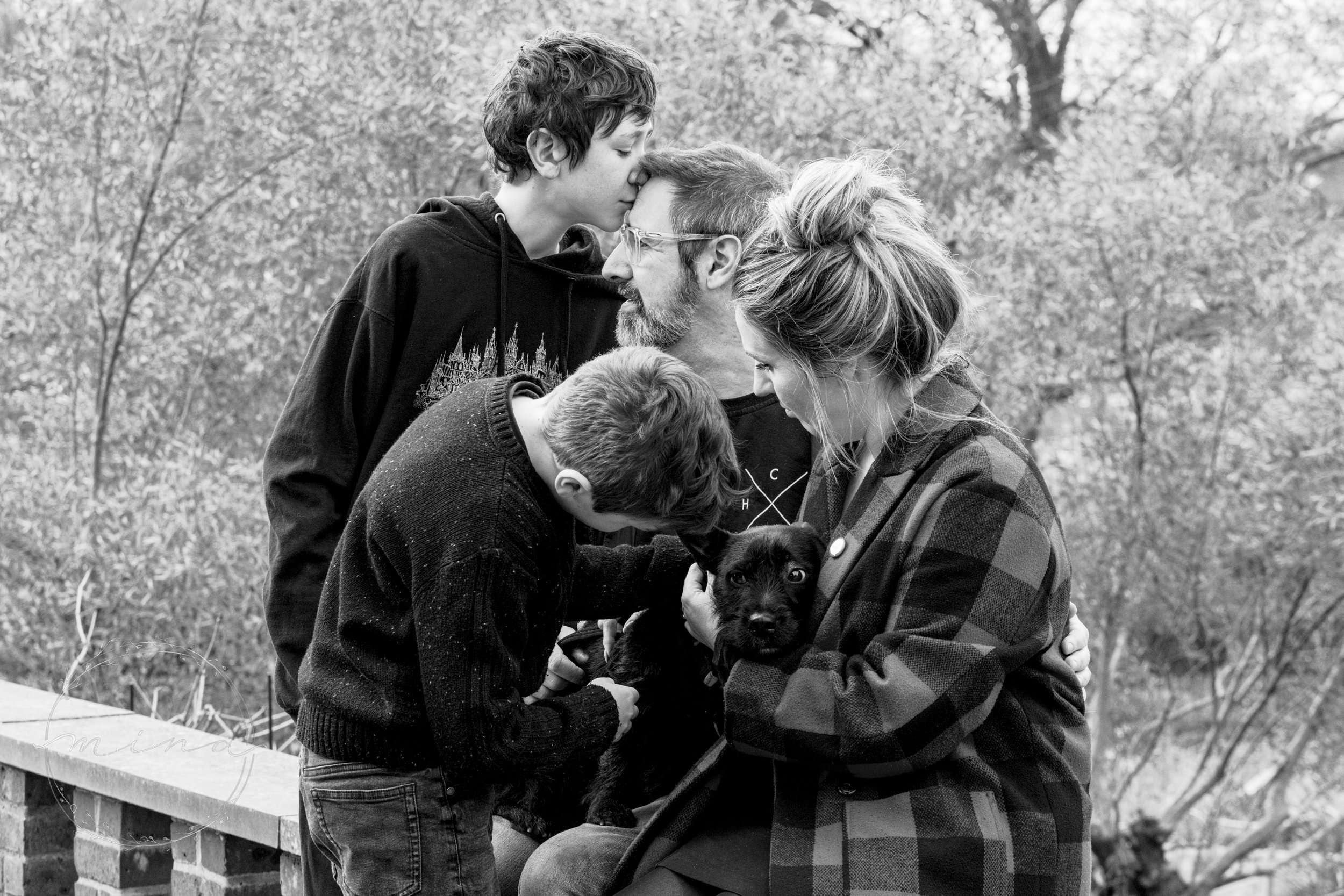 Family and dog photography